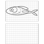 Long Fish Drawing