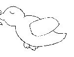 Peace Dove Flying Coloring Page