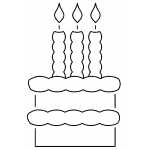 Cake With Three Candles