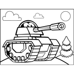 Tank with Face