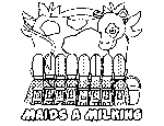 8 Maids-A-Milking