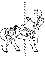 Carousel Horse Coloring Page