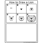 How to Draw Basic Lion