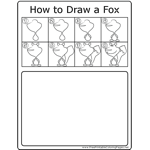 How to Draw Cute Fox