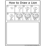 How to Draw Proud Lion