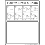 How to Draw Rhino