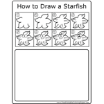 How to Draw Starfish