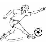 Soccer Player Strike