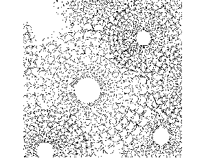 Mandala Cluster coloring page