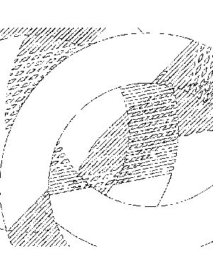 Overlapping Hoops Coloring Page