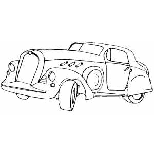 Rolls Royce coloring page
