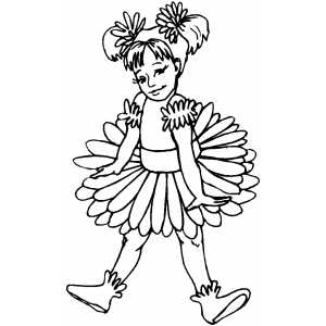 Fairy Girl coloring page