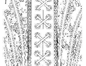 Corset Close-up Coloring Page