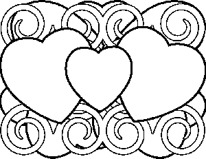 Heart Gates coloring page