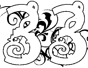 Illuminated-33 Coloring Page