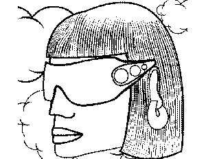 Girl on the Beach coloring page