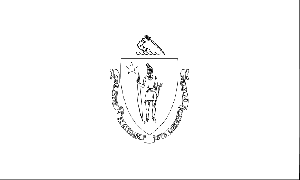 Massachusetts State Flag Coloring Page