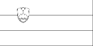 Slovenia Flag coloring page
