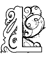 Illuminated-L Coloring Page