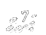 7 Number and Things Coloring Page