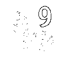 9 Number and Things Coloring Page