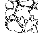 Abstract Heart Coloring Page