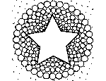 Star and Circles