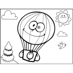 Happy Hot Air Balloon