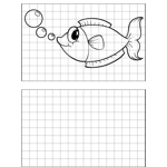Happy Fish Drawing