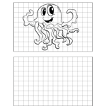 Happy Jellyfish Drawing