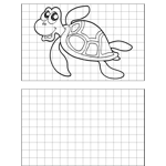 Happy Turtle Drawing