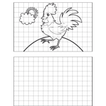 Rooster Drawing