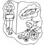 Playing On Wheelchair