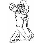 Couple In Slow Dance