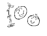Smiling Tomatoes Coloring Page