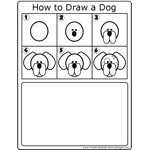 How to Draw Basic Dog