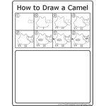 How to Draw Cute Camel