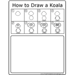 How to Draw Cute Koala
