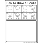 How to Draw Gorilla