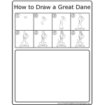 How to Draw Great Dane