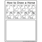 How to Draw Horse