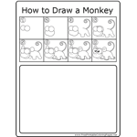 How to Draw Monkey