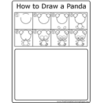How to Draw Panda