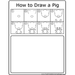 How to Draw Pig