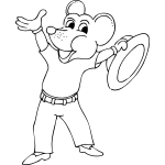 Mouse in Jeans