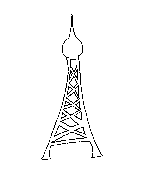 TV Tower Coloring Page