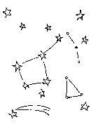 Space Constellation Coloring Page