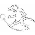 Gator Basketball Player