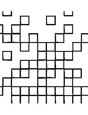 Abstract Squares Coloring Page