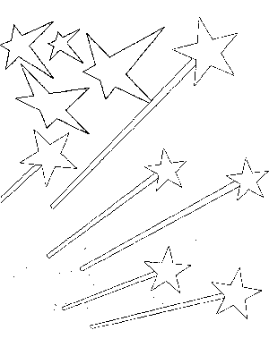 Abstract Stars Coloring Page